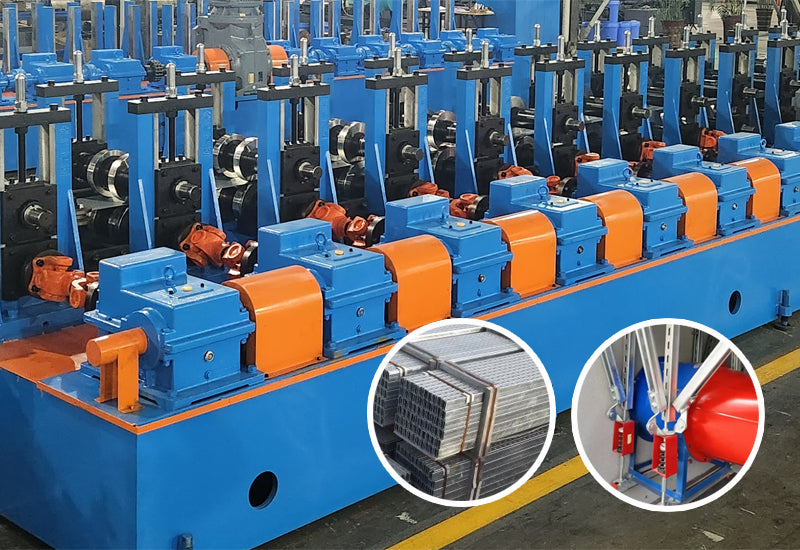 Earthquake-resistant bracket cold roll forming machine