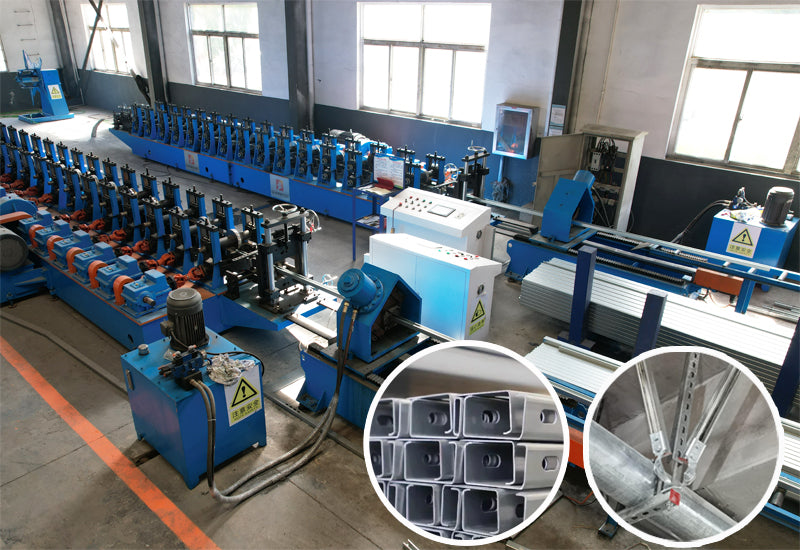 C-beam cold roll forming machine